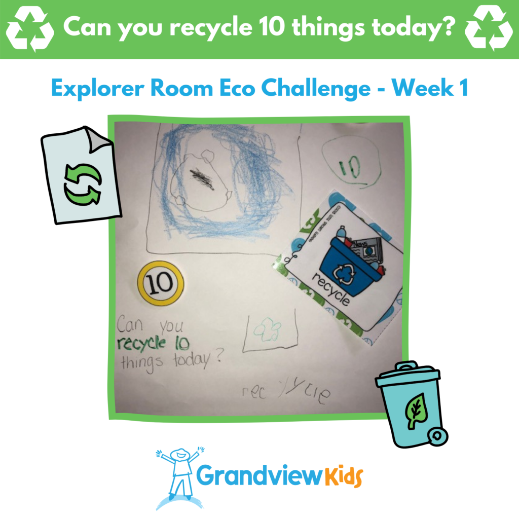 Challenge 1: Can you recycle 10 things today?