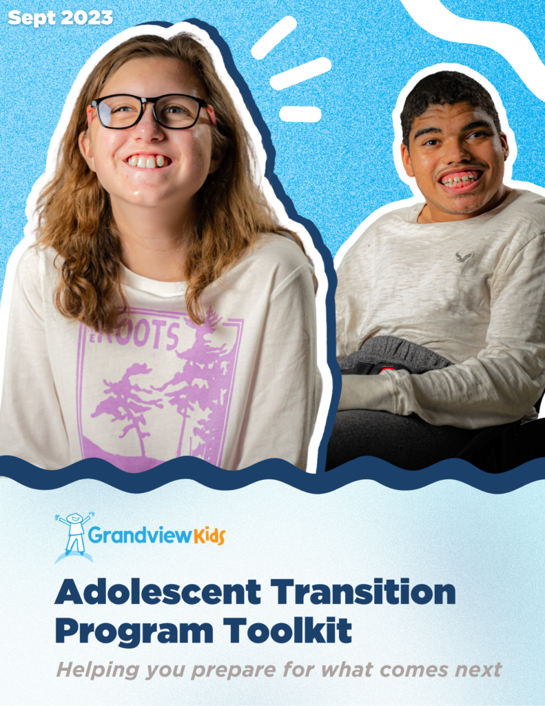Cover page of the Adolescent Transition Program Toolkit.