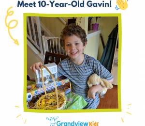 Picture of Grandview Kid Gavin smiling for the camera