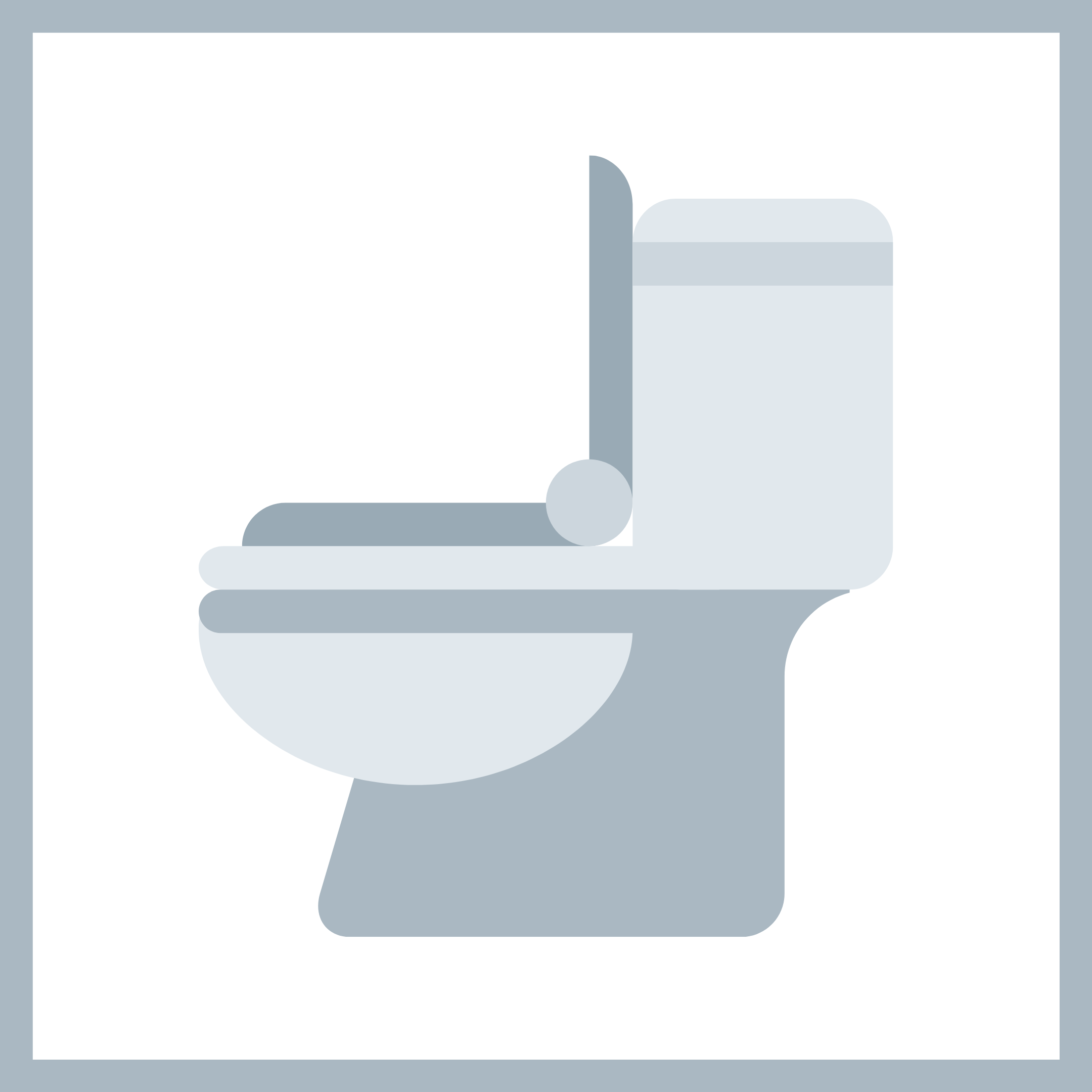 Illustration of a toilet